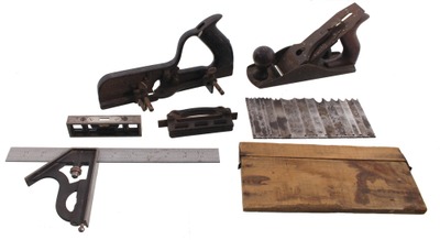Assorted Makers: Lot Of Clean & Usabl Woodworking Tools