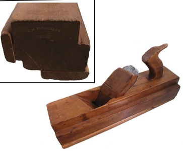 S.H. Bibighaus, Philadelphia, Pennsylvania: Handle Panel Raising Plane