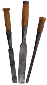 Assorted Makers: Three Sound & Usable Timber Framing Chisels
