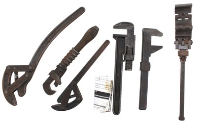 Assorted Makers: Six Clean Patented Wrench