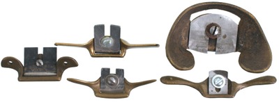 Unmarked: Wkg. Set Of Five Pattern Mkrs Shaves