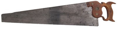 Seth Wood, Taunton, Massachusetts, No. 4: Hardware Branded 22" 9 Pt. Crosscut S
