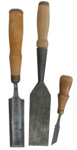 Assorted Makers: Three Clean & Usable Chisels