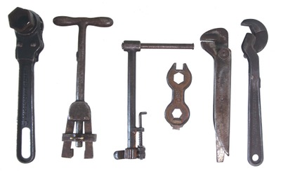 Assorted Makers: Lot Of Six Spec. Purp. Wrench