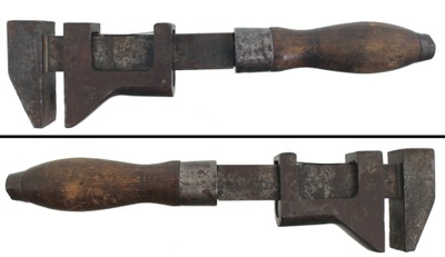 Wright Wrench Forging Company, Canton, Ohio: Wood Hdle. "Wright" Wrench