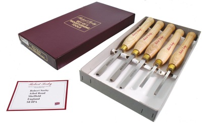 Robert Sorby, Sheffield, England, No. 55S: Set Of Five Bead Turning Tools