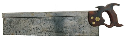 Langdon Mitre Box Company, Northampton, Massachusetts: Early 4" X 18" Mitre Box Saw