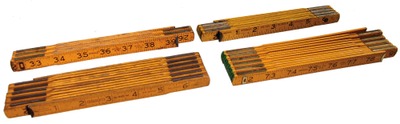 Assorted Makers: Four Metric Zig-Zag Folding Rules
