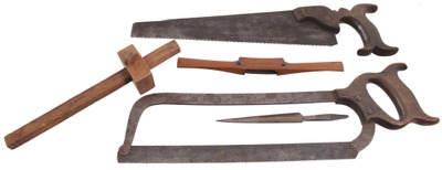 Assorted Makers: Five Philad. Mkr. Woodworking Tools