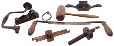 Assorted Makers: Lot Of Clean & Usabl Woodworking Tools