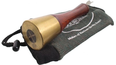 Bridge City Tool Company, Portland, Oregon, No. DB-1: Brass & R'wood Dead Blow Mallet