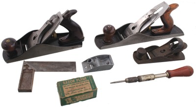 Assorted Makers: Lot Of Clean & Usabl Woodworking Tools