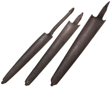 Assorted Makers: Stepped Set Of Three Wheelwrights Reamers