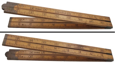 Stanley Rule & Level, No. 66 1/4: Three-Foot/Four-Fold Folding Rule