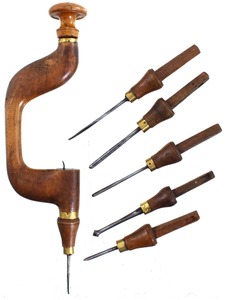Unmarked: Early European "Pod" Type Bit Brace