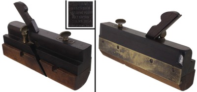 Multiform Molding Plane Company, Charlestown, Massachusetts: Patent Interch. Hdl. Molding Plane