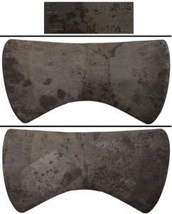 Colclesser Brothers, Eldorado, Pennsylvania: Extra Clean Double Bit Axe Head