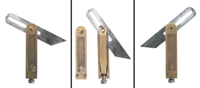 St. Johnsbury Tool Company?: Most Unus. 3 1/2" Locking "T" Bevel