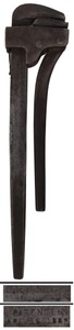 Vise Wrench Company, Brooklyn, New York: Patent Lever Type Nut Wrench
