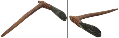 Unmarked: Early Reed Wrapped Tribal Axe