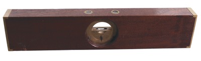 L.L. Davis, Springfield, Massachusetts, No. 2: 12" Mahogany Body Inclinometer Level