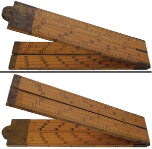 Chapin-Stephens Company, Pine Meadow, Connecticut (unmarked), No. 79 3/4: Unusal Board Meas. Folding Rule