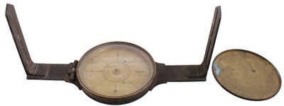 Thomas Whitney, Philadelphia, Pennsylvania: Surveyor's Preci Plain Compass