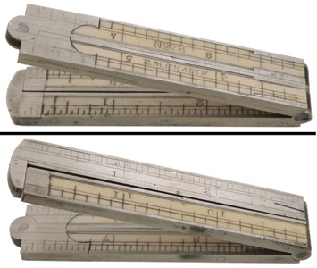 E.M. Chapin, Pine Meadow, Connecticut, No. 78: One-Foot, Four-Fold Folding Rule