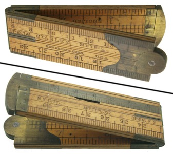 Stanley Rule & Level: "Special "stanley "" Folding Rule