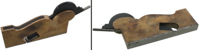 Unmarked: Showy Cast Brass 1/2" Shoulder Plane