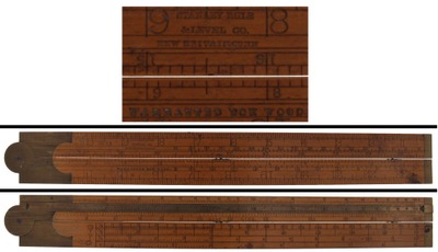 Stanley Rule & Level, No. 12: Early Two-Foot Folding Rule