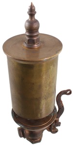 Buckeye Brass Works, Dayton, Ohio (Unmarked): Adjust. Fulcrum Steam Whistle