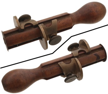 E.G. Cook, North Bellingham, Massachusetts: Rare Handled Dbl. Side Marking Gauge