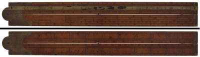 E.A. Stearns & Company, Brattleboro, Vermont, No. 5: Two Foot, Four Fold Folding Rule