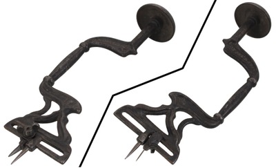 Alfred J. Palmer, Carlton, New York: Cast Iron Washer Cutter Brace