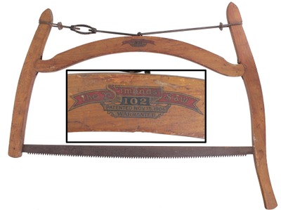 Simonds Saw Manufacturing Company, Fitchburg, Massachusetts, No. 102: Extra Clean Early "Buck" Saw