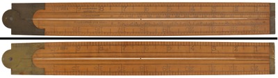 Stanley Rule & Level, No. 1: Two Foot/ Two Fold Folding Rule