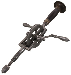 Unmarked: C'man Made Brass & Iron Breast Drill