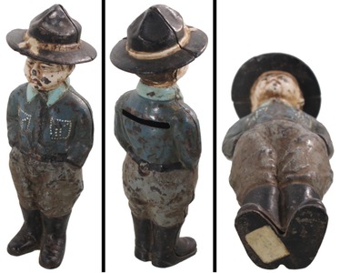 Grey Iron Casting Company, Springfield, Ohio: Rare "Doughboy" Still Bank