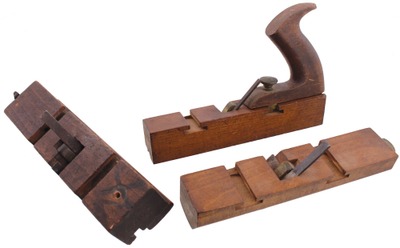 Multiform Molding Plane Company, Charlestown, Massachusetts: Three Early Patent Molding Planes