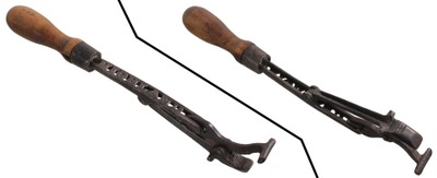 Highland Foundry Company, Boston, Massachusetts: Early Cast Iron Webbing Stretcher