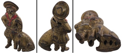 A.C. Williams Company, Chagrin Falls, Ohio: Cast Iron "Buster Brown" Still Bank