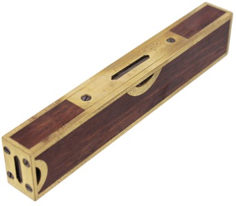 Tower & Lyon, New York, New York: Brass Bound 8" Spirit Level