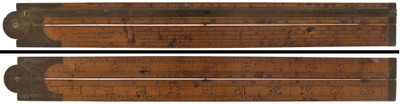 A. Gifford, Westport, Massachusetts: Two-Foot, Two-Fold Folding Rule