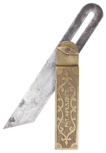 L.D. Howard, St. Johnsbury, Vermont: Rare 6" Howard Patent Bevel