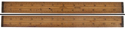 Stanley Rule & Level, No. 34 1/4: Rare Maple Body "School" Rule