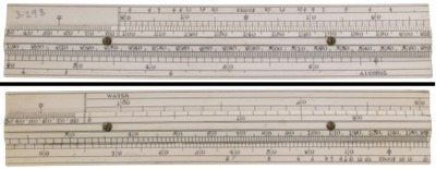 Unmarked: Most Unus. "Proof" Slide Rule