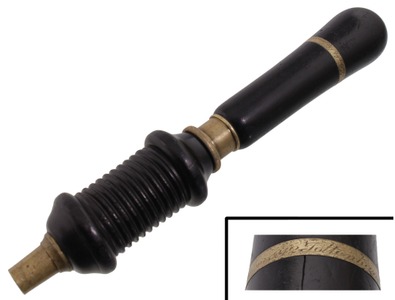 J. Buck, 242 Tottenham Court Road, London, England: Solid Ebony Bow Drill
