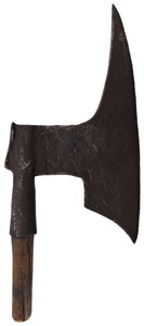 Unmarked: 17th Centuiry Form "Goosewing" Axe