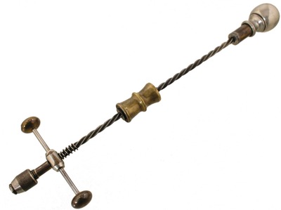 Unmarked: Fancy Brass Appointe Archimedian Drill